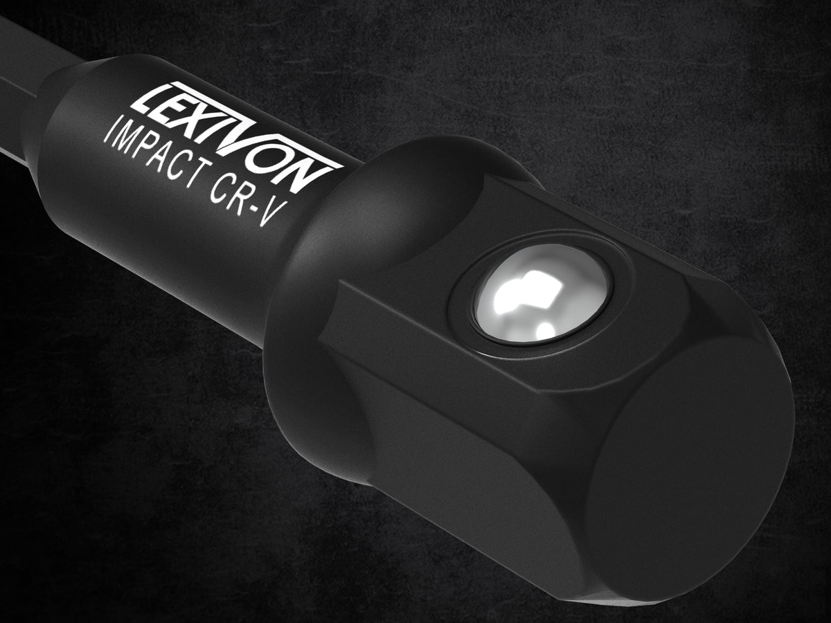 LX-101 black impact adapter drive end and detent ball