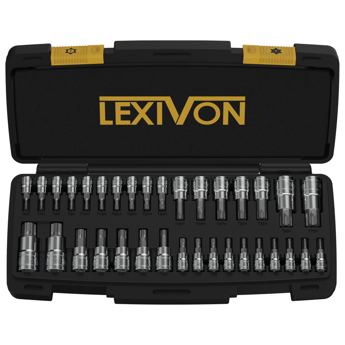 Master TORX Bit Socket Set, Premium S2 Alloy Steel | Complete 34