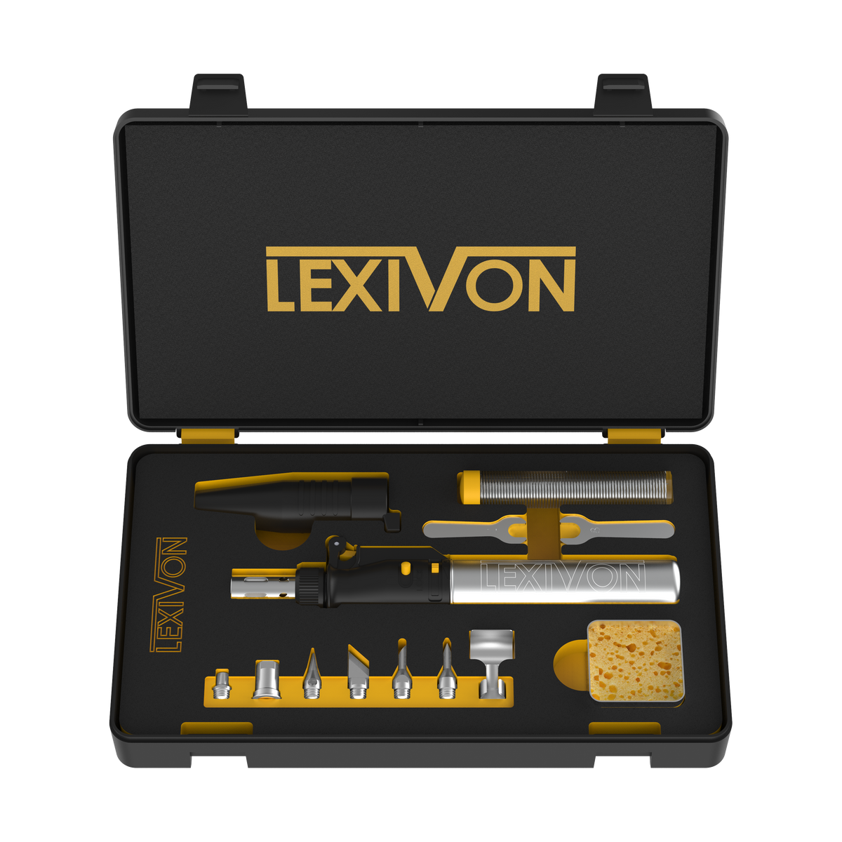 Butane Soldering Iron MultiPurpose Kit Cordless SelfIgniting Adjus