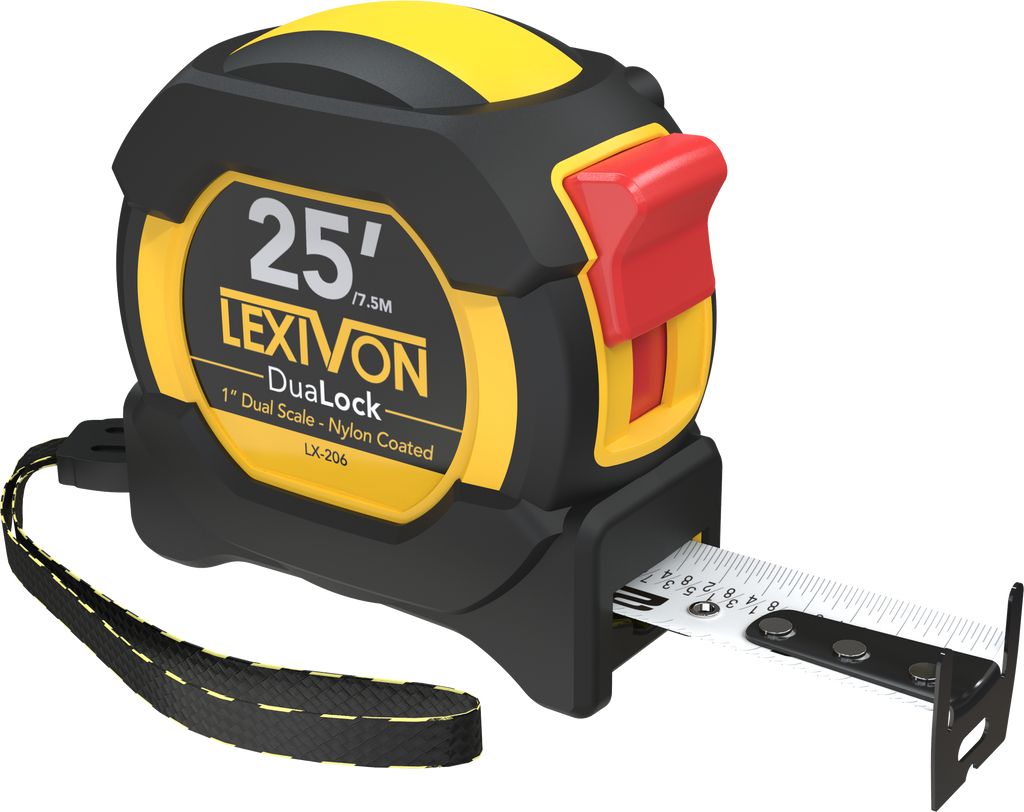 LX-206 25Ft/7.5m DuaLock Tape Measure, image 8