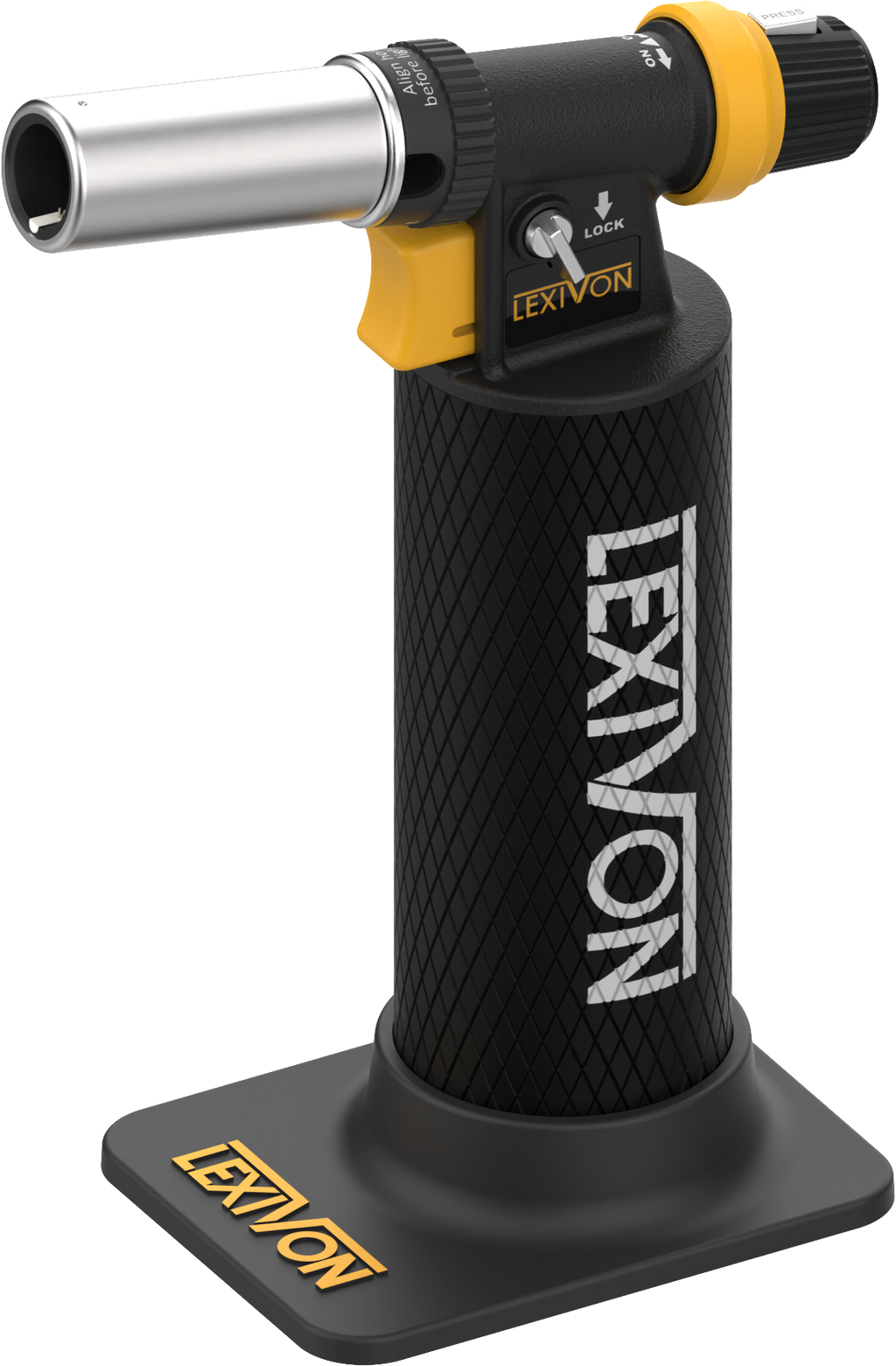 LX-761 Butane Blow Torch, Heavy-Duty Refillable Lighter with Adjustable Flame and Pro-G, image 5
