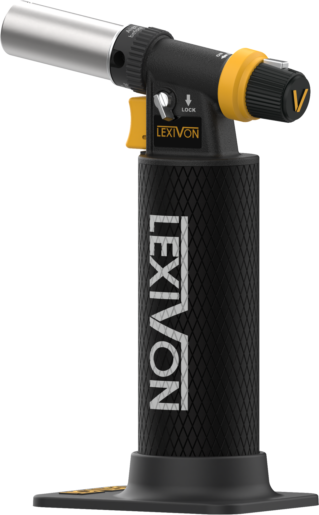 LX-761 Butane Blow Torch, Heavy-Duty Refillable Lighter with Adjustable Flame and Pro-G, image 6