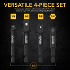 LX-104 Impact Socket Adapter & Magnetic Bit Holder Set, image 6