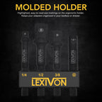 LX-104 Impact Socket Adapter & Magnetic Bit Holder Set, image 3