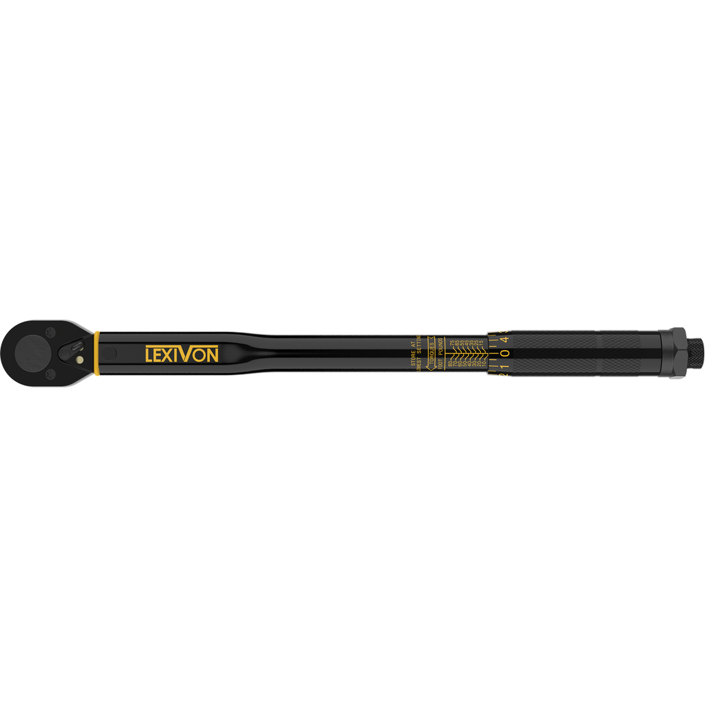LX-182 3/8-Inch Drive Click Torque Wrench 10~80 Ft-Lb/13.6~108.5 Nm (LX-182), image 7