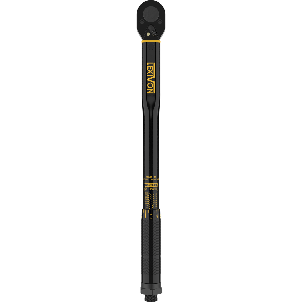 LX-182 3/8-Inch Torque Wrench, 10-80 ft-lb – Lexivon.com