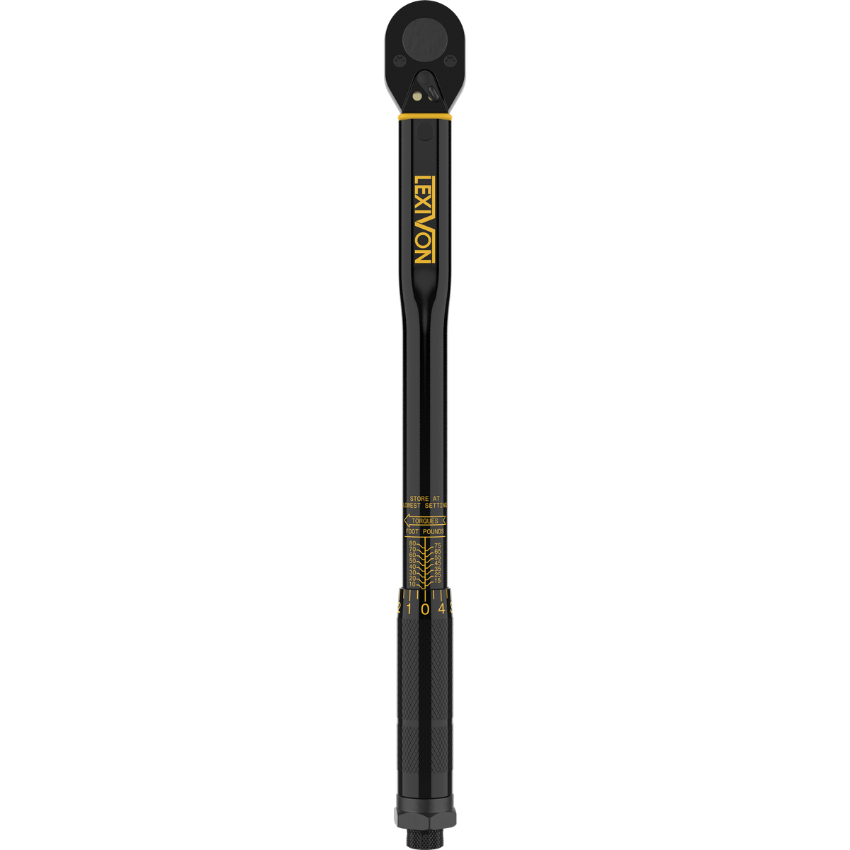 LX-182 3/8-Inch Drive Click Torque Wrench 10~80 Ft-Lb/13.6~108.5 Nm (LX-182), image 5