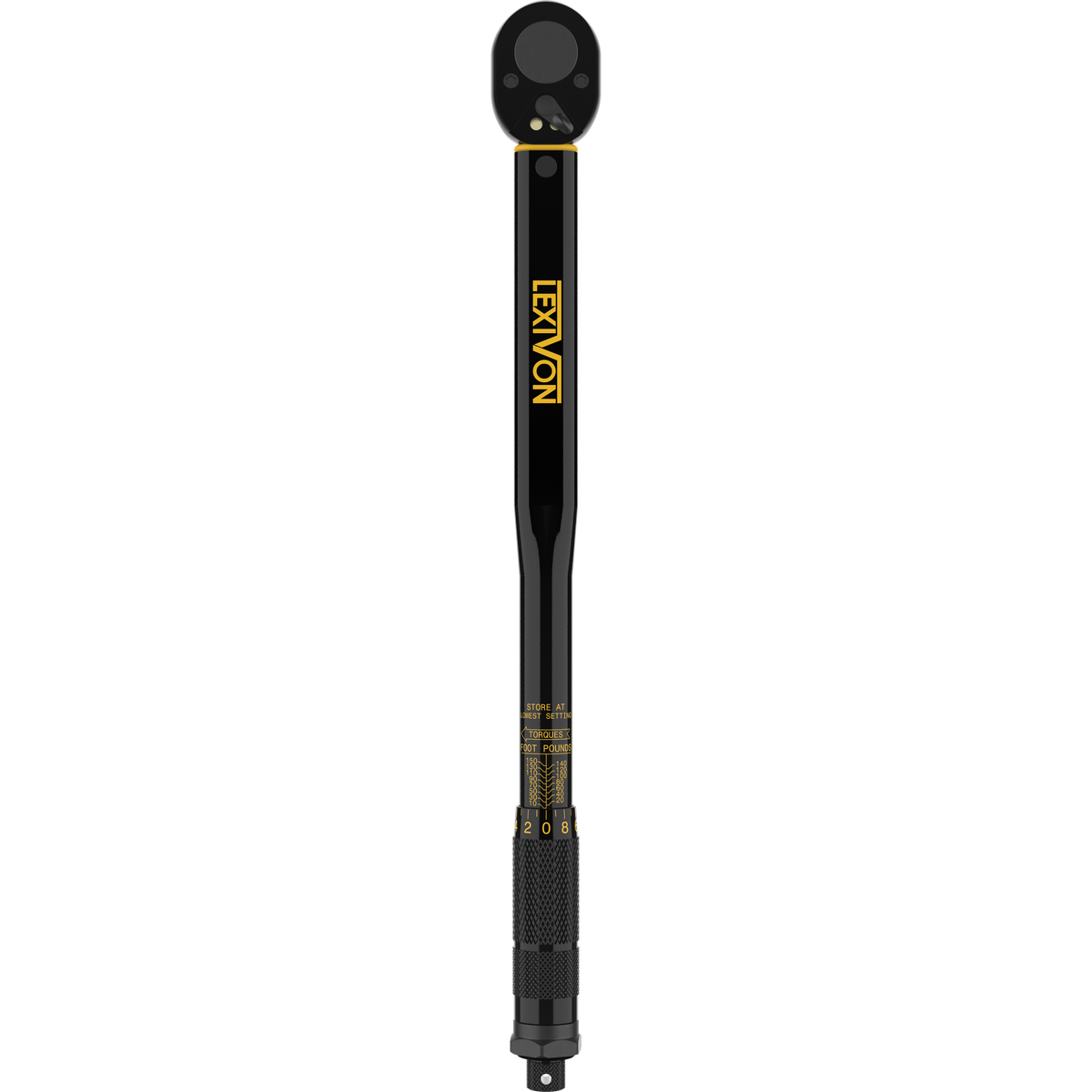 LX-183 1/2-Inch Drive Click Torque Wrench 10~150 Ft-Lb/13.6~203.5 Nm (LX-183), image 5