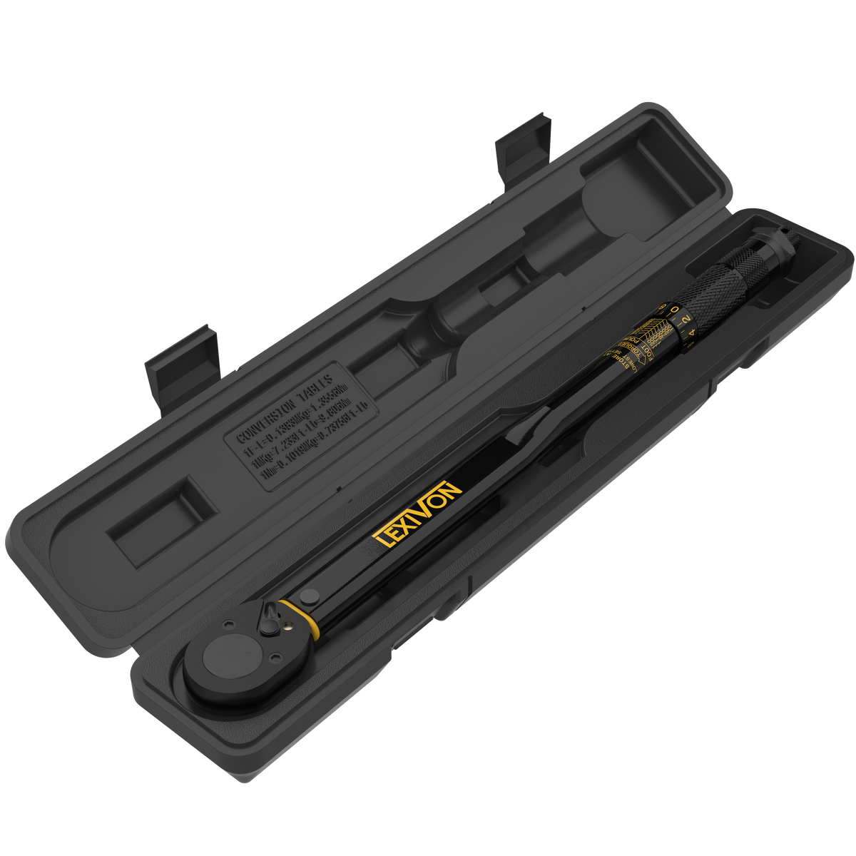 LX-183 1/2-Inch Drive Click Torque Wrench 10~150 Ft-Lb/13.6~203.5 Nm (LX-183), image 6