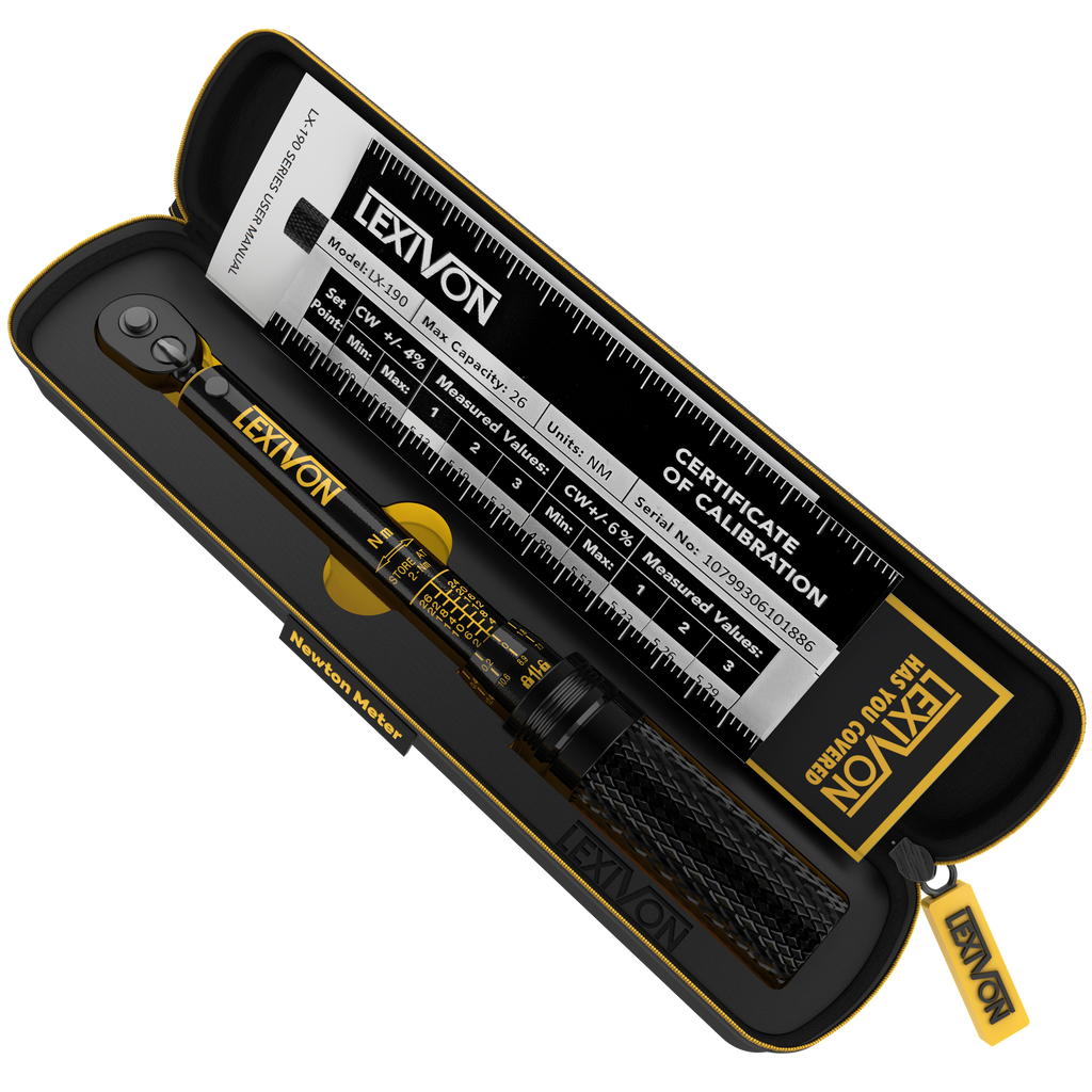 lexivon drehmomentschlüssel fahrrad LEXIVON Bike Torque Wrench 1/4-Inch Drive, Newton Meter