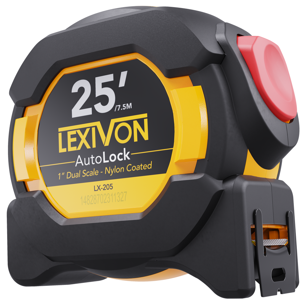LX-205 25Ft/7.5m AutoLock Tape Measure, image 1