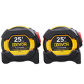 LX-205X2 [2-Pack] 25Ft/7.5m AutoLock Tape Measure, image 1