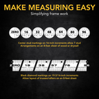 LX-207X4 [4-Pack] 16Ft/5m DuaLock Tape Measure, image 6