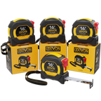 LX-207X4 [4-Pack] 16Ft/5m DuaLock Tape Measure, image 1