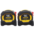 LX-208 [2-Pack] 16Ft/5m DuaLock Tape Measure, image 1