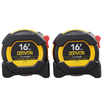 LX-208 [2-Pack] 16Ft/5m DuaLock Tape Measure, image 1