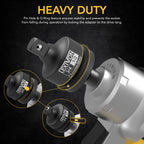 LX-402 3/4-Inch Impact Socket Adapter, 3/4" Female x 1/2" Male Reducer, image 6