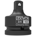 LX-402 3/4-Inch Impact Socket Adapter, 3/4" Female x 1/2" Male Reducer, image 1