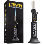 LX-760 Butane Blow Torch, Refillable Upright Lighter with Adjustable Flame and Pro-Grad, image 1