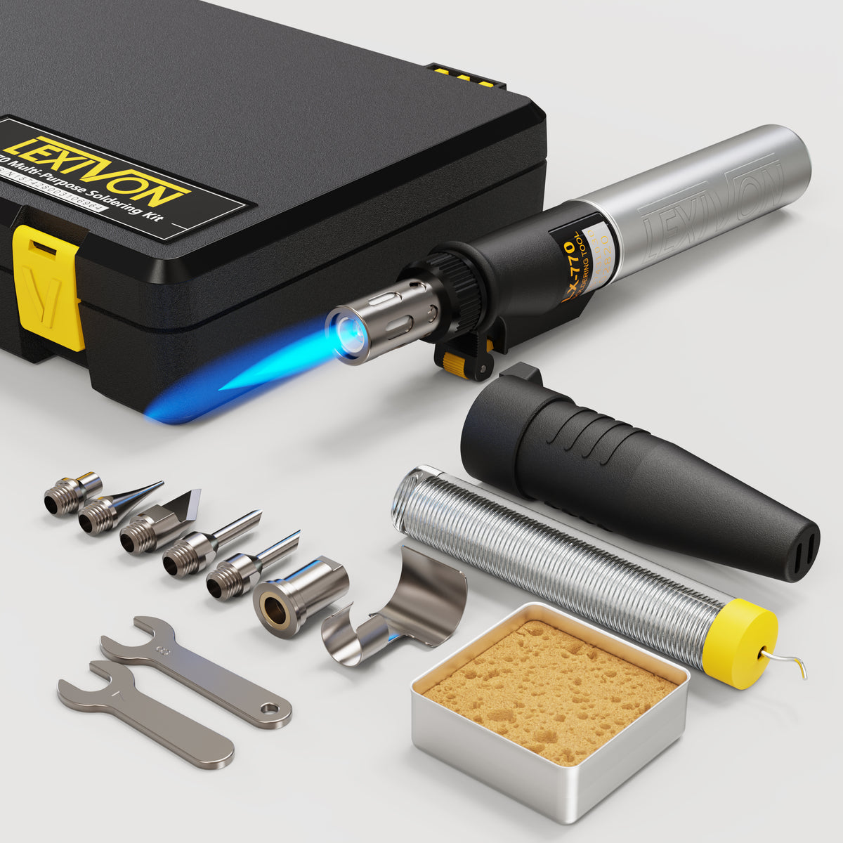 LX-770 Butane Soldering Iron Multi-Purpose Kit, image 8