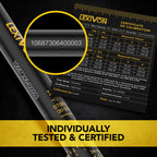 LEXIVON Torque Wrench, 1/4-Inch Drive, Dual Scale 30–250 IN-LB (3.4–28.2 N·m), Premium Rubber-Grip Handle, Deluxe Hybrid Case (LX-TW14)