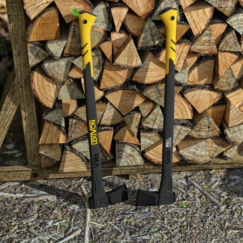 LX-V36S V36s Splitting Axe, 36-Inch Lightweight Fiberglass-Composite Handle & Ergonomic , image 2