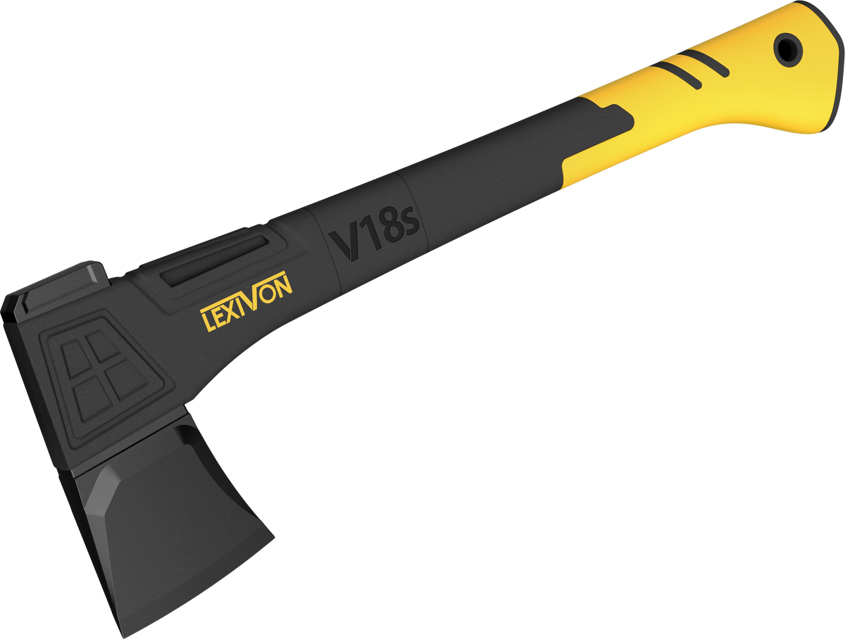 LX-V18S V18s Splitting Axe, 18-Inch Lightweight Fiber-glass Composite Handle & Ergonomic, image 1