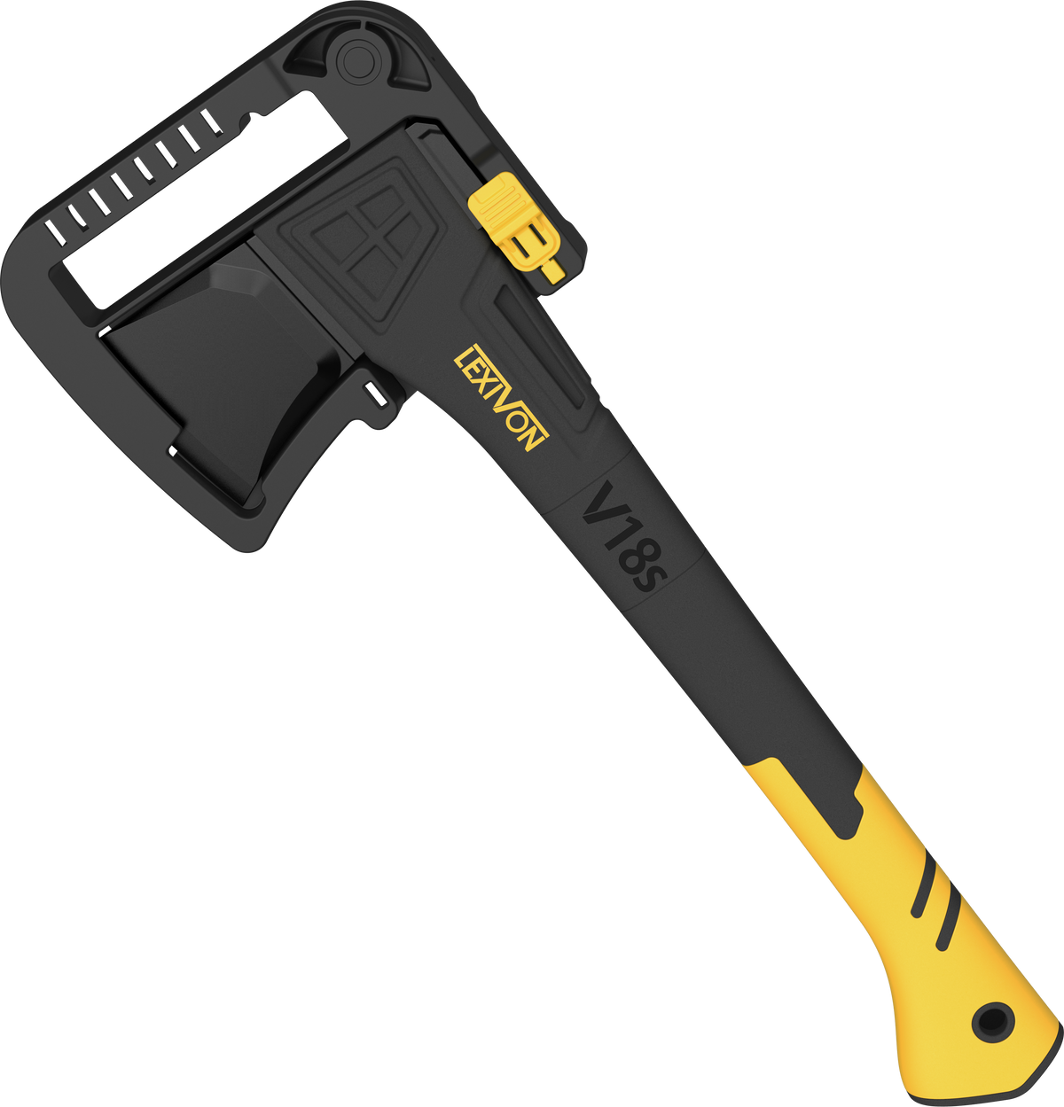 LX-V18S V18s Splitting Axe, 18-Inch Lightweight Fiber-glass Composite Handle & Ergonomic, image 5