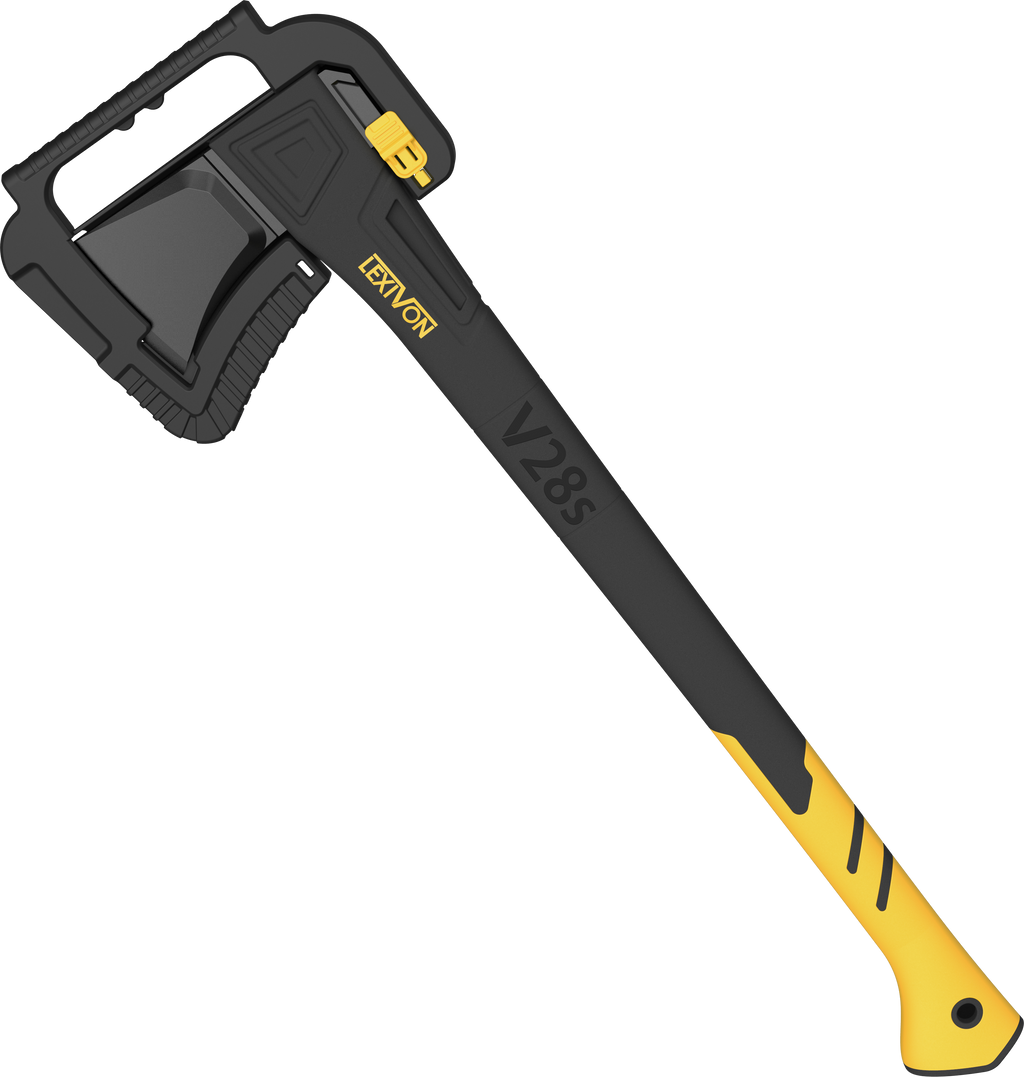 LX-V28S V28s Splitting Axe, 28-Inch Lightweight Fiber-glass Composite Handle & Ergonomic, image 6