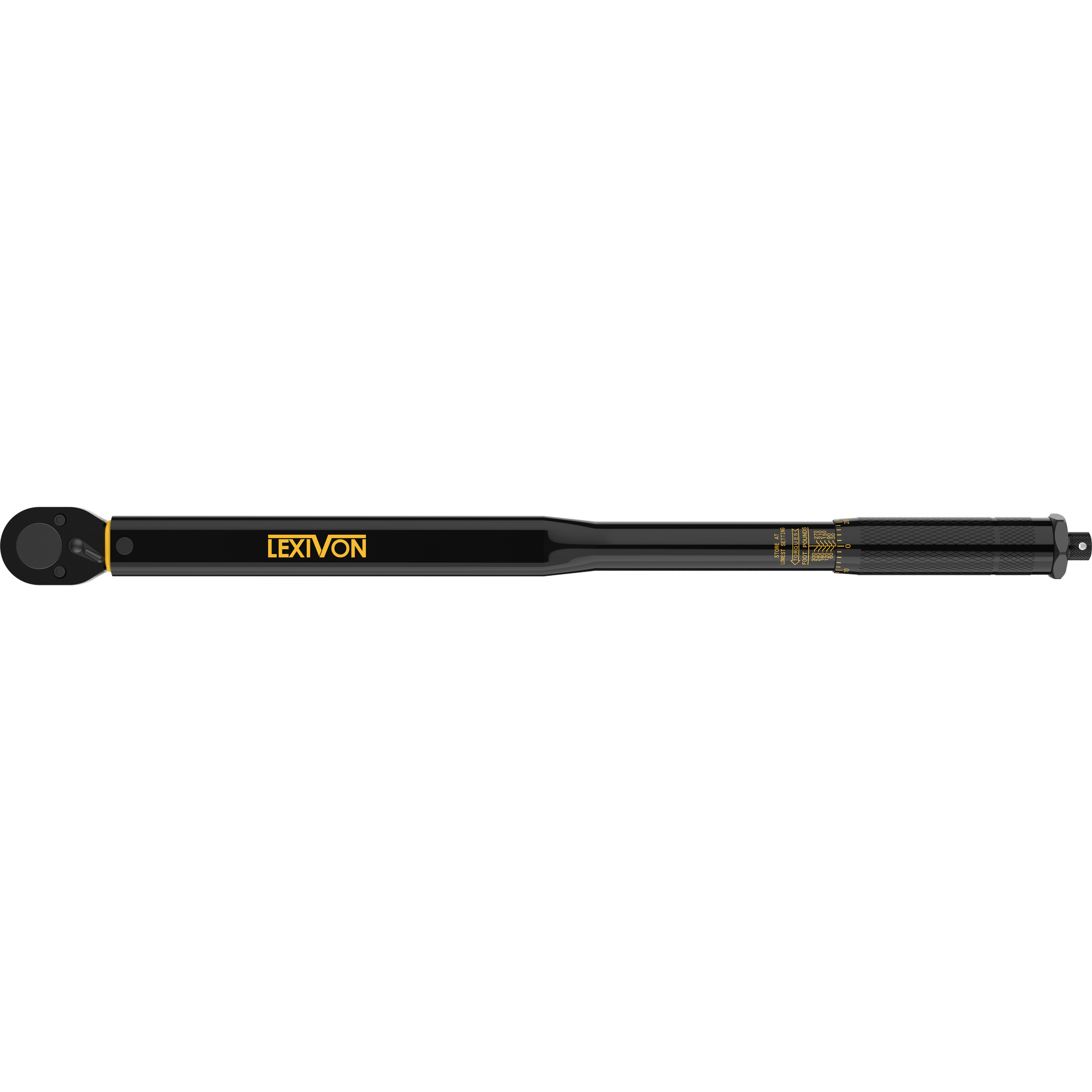3/4-Inch Drive Click Torque Wrench 30~300 Ft-Lb / 40.7~406.8 Nm