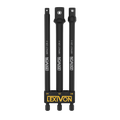 Impact Grade Socket Adapter Set, 6" Extension Bit With Holder | 3-Piece 1/4", 3/8", and 1/2" Drive, Adapt Your Power Drill To High Torque Impact Wrench (LX-102)