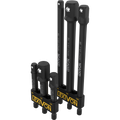 6-Piece Impact Grade Socket Adapter Set - 3" & 6" Extension Bit With Holder | 1/4", 3/8", and 1/2" Drive, Adapt Your Power Drill To High Torque Impact Wrench (LX-105)