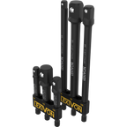 6-Piece Impact Grade Socket Adapter Set - 3" & 6" Extension Bit With Holder | 1/4", 3/8", and 1/2" Drive, Adapt Your Power Drill To High Torque Impact Wrench (LX-105)