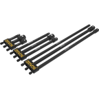 9-Piece Impact Grade Socket Adapter Set - 3", 6", and 12" Extension Bit With Holder | 1/4", 3/8", and 1/2" Drive, Adapt Your Power Drill To High Torque Impact Wrench (LX-106)