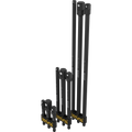 9-Piece Impact Grade Socket Adapter Set - 3", 6", and 12" Extension Bit With Holder | 1/4", 3/8", and 1/2" Drive, Adapt Your Power Drill To High Torque Impact Wrench (LX-106)