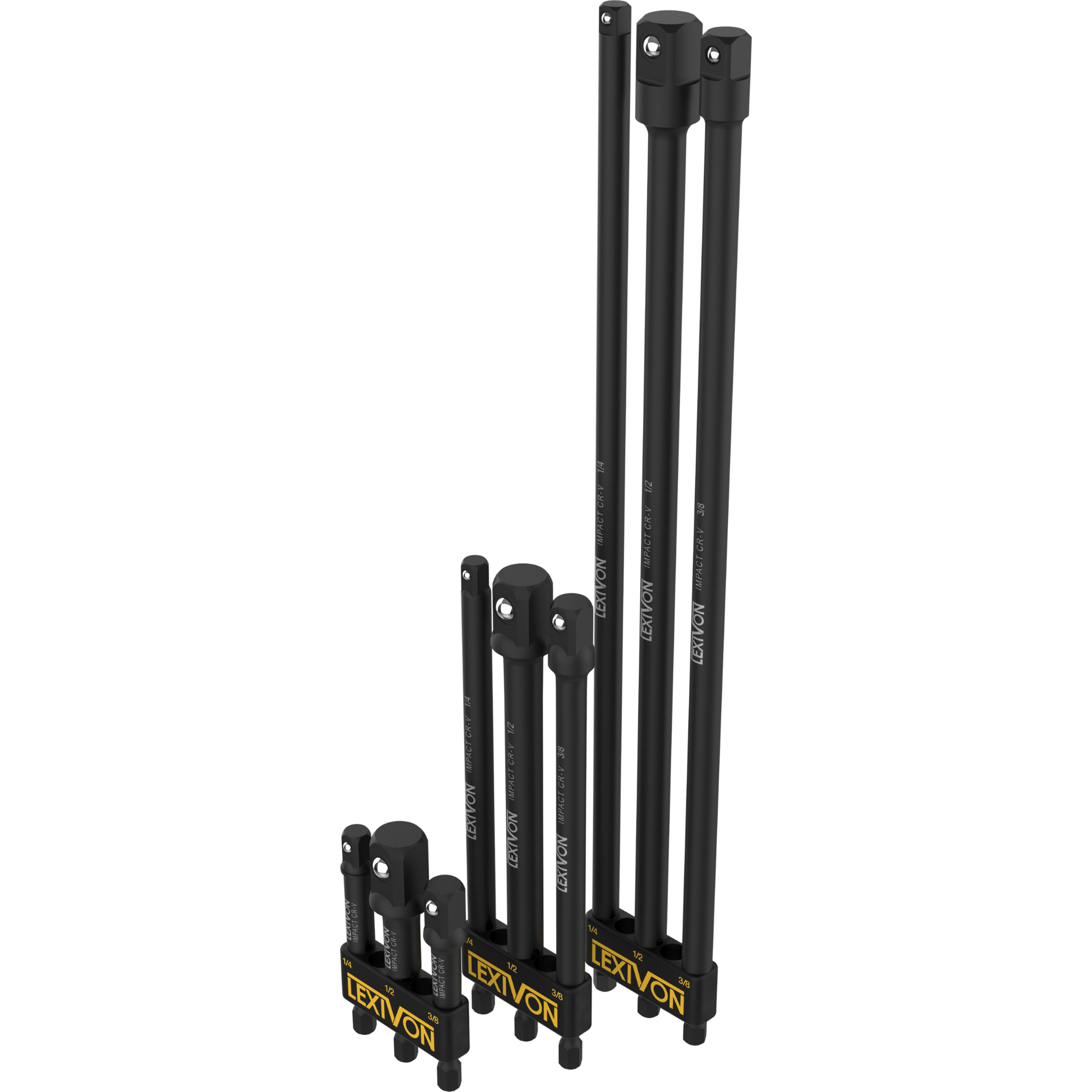 9-Piece Impact Grade Socket Adapter Set 3