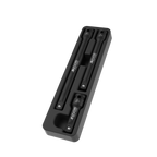 Impact Driver Extension Bar Set, 1/2" Drive | Hardened and Heat Treated Chrome Vanadium Steel | 3-Piece Set 3, 6, and 8 Inch Long (LX-115)