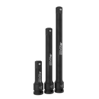 Impact Driver Extension Bar Set, 1/2" Drive | Hardened and Heat Treated Chrome Vanadium Steel | 3-Piece Set 3, 6, and 8 Inch Long (LX-115)