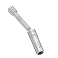 5/8" Swivel Magnetic Spark Plug Socket, 3/8" Drive x 6" Total Length | Enhanced Magnetic Design With Thin Wall Socket, Cr-v Steel (LX-121)