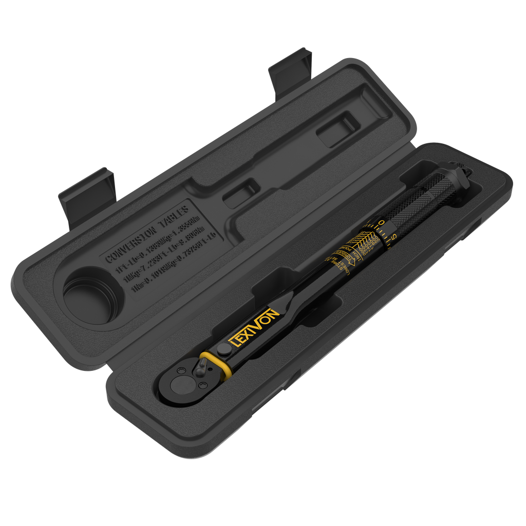 Inch Pound Torque Wrench 1/4-Inch Drive | 20~200 in-lb/2.26~22.6 Nm (LX-181)