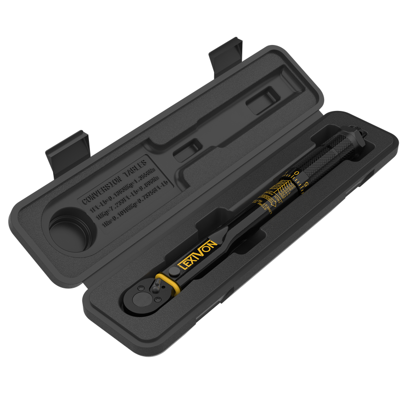 LX-181 wrench seated in its open storage case