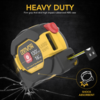 2 in 1 Digital Laser Tape Measure | 130ft/40m Laser Distance Meter Display On Backlit LCD Screen With 16ft/5m AutoLock Measuring Tape | Ft/Inch/Fractions/M/mm(LX-201)