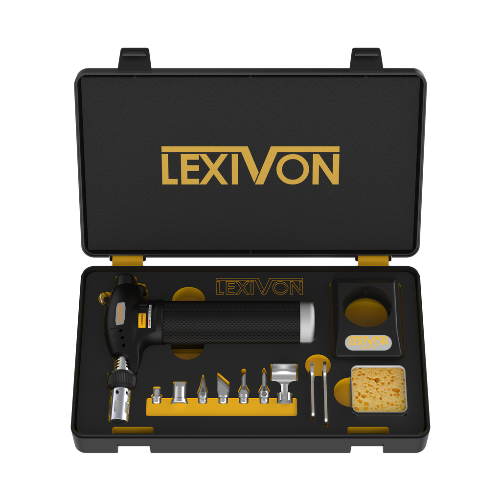 Butane Torch Multi Function Kit Premium Self Igniting Soldering