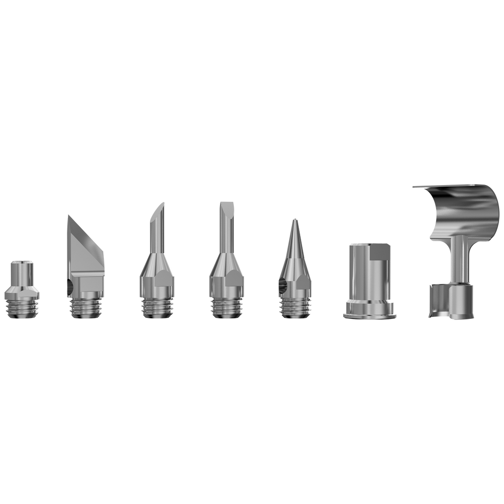 LEXIVON Genuine Butane Torch Soldering Iron Tips | 7-Piece set, Compatible with LX-770 and LX-771 Models (LX-TIP-C)