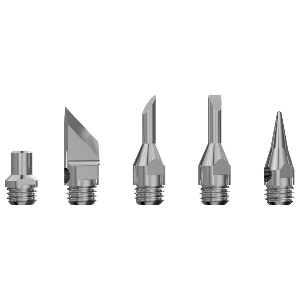 LEXIVON Genuine Butane Torch Soldering Iron Tips | 5-Piece set, Compatible with LX-770 and LX-771 Models (LX-TIP-D)