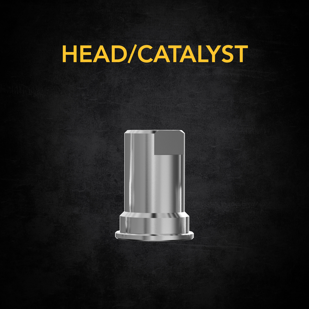 LEXIVON Genuine Butane Torch Soldering Iron Head/Catalyst Compatible